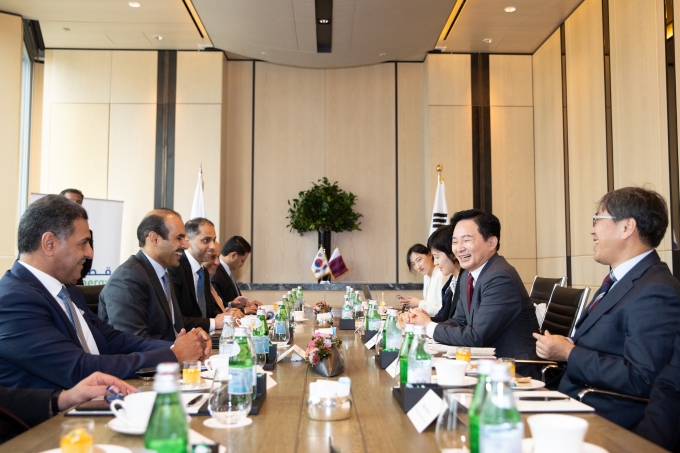 Korea and Qatar to Strengthen Cooperative Relationship 포토이미지