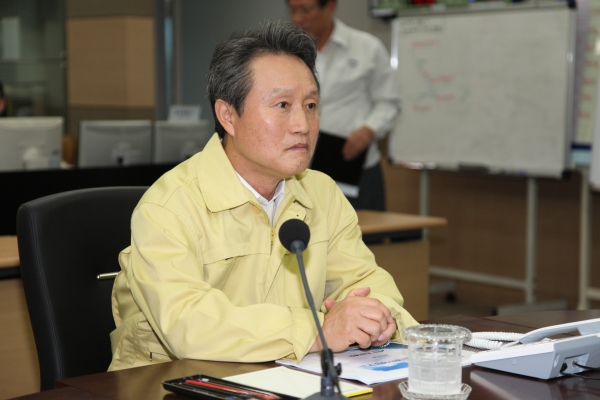태풍 볼라벤 대비 한강홍수통제소 방문 - 포토이미지