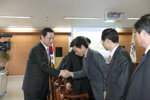 대도시권 광역교통위원회 개최 (2007/11/22) - 포토이미지
