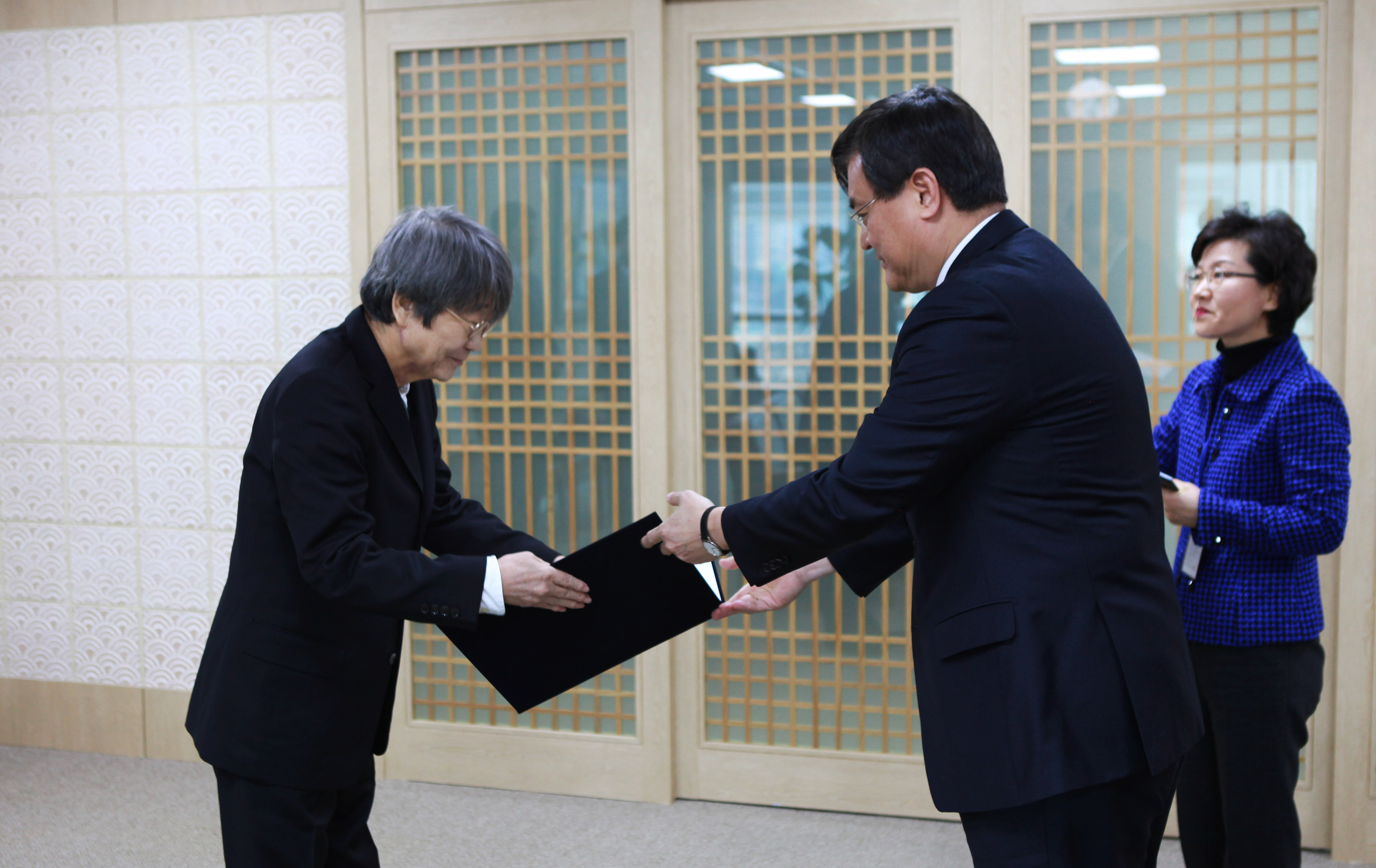 국가건축정책위원회 위원장 임명장 수여식 - 포토이미지