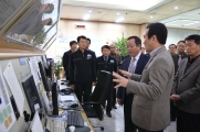 인천공항 특별수송상황실을 방문한 여형구 차관