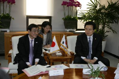 일본 국토교통심의관 접견 (2008/03/18) - 포토이미지