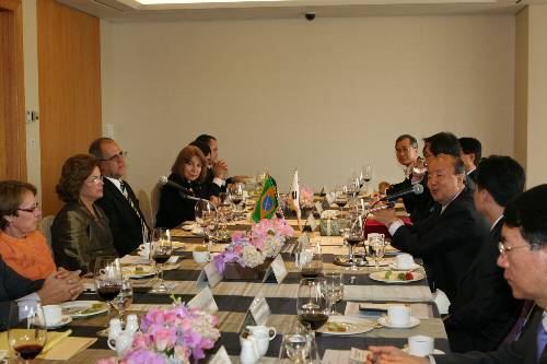 브라질 정무장관과 오찬간담회 (2008/04/21) - 포토이미지