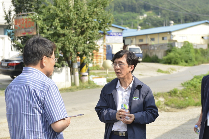 김경환 1차관, 개발제한구역 규제개선을 위한 현장 방문 - 포토이미지