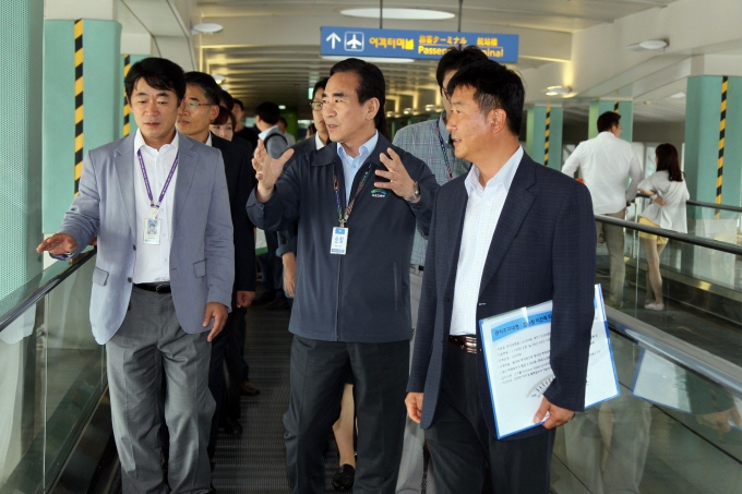 여형구 2차관, 공항 규제개선 현장방문 - 포토이미지