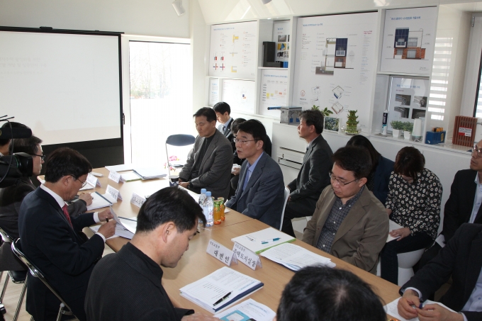 강호인 장관, 제로에너지 주택 실증단지 현장방문 - 포토이미지