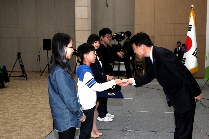 강호인 장관, 2016년 국토교통부 어린이 청년 기자단 발대식 - 포토이미지