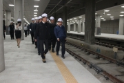 강호인 장관, 수도권고속철도 수서역사 건설현장 - 포토이미지