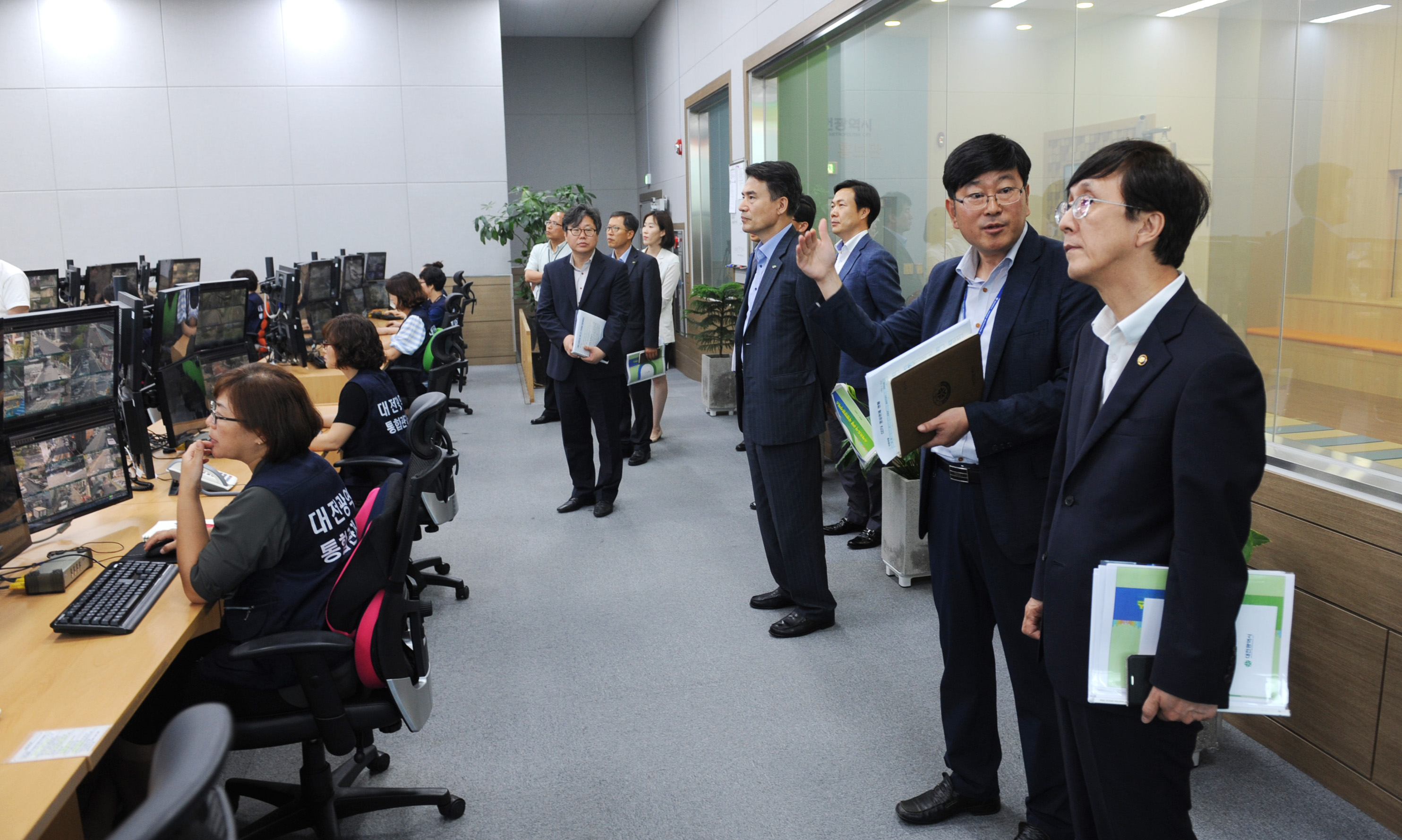 김경환 제1차관 대전 스마트시티 센터 방문 - 포토이미지