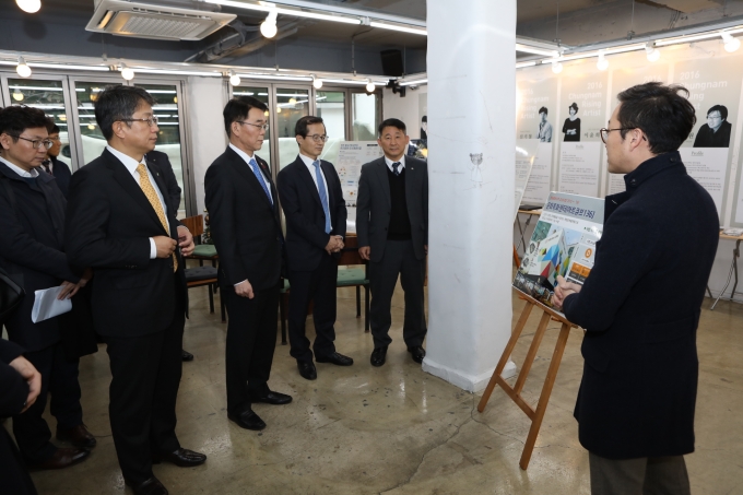 강호인 장관, 천안 동남구청사 도시재생 민간참여사업 기공식 개최 참석 - 포토이미지
