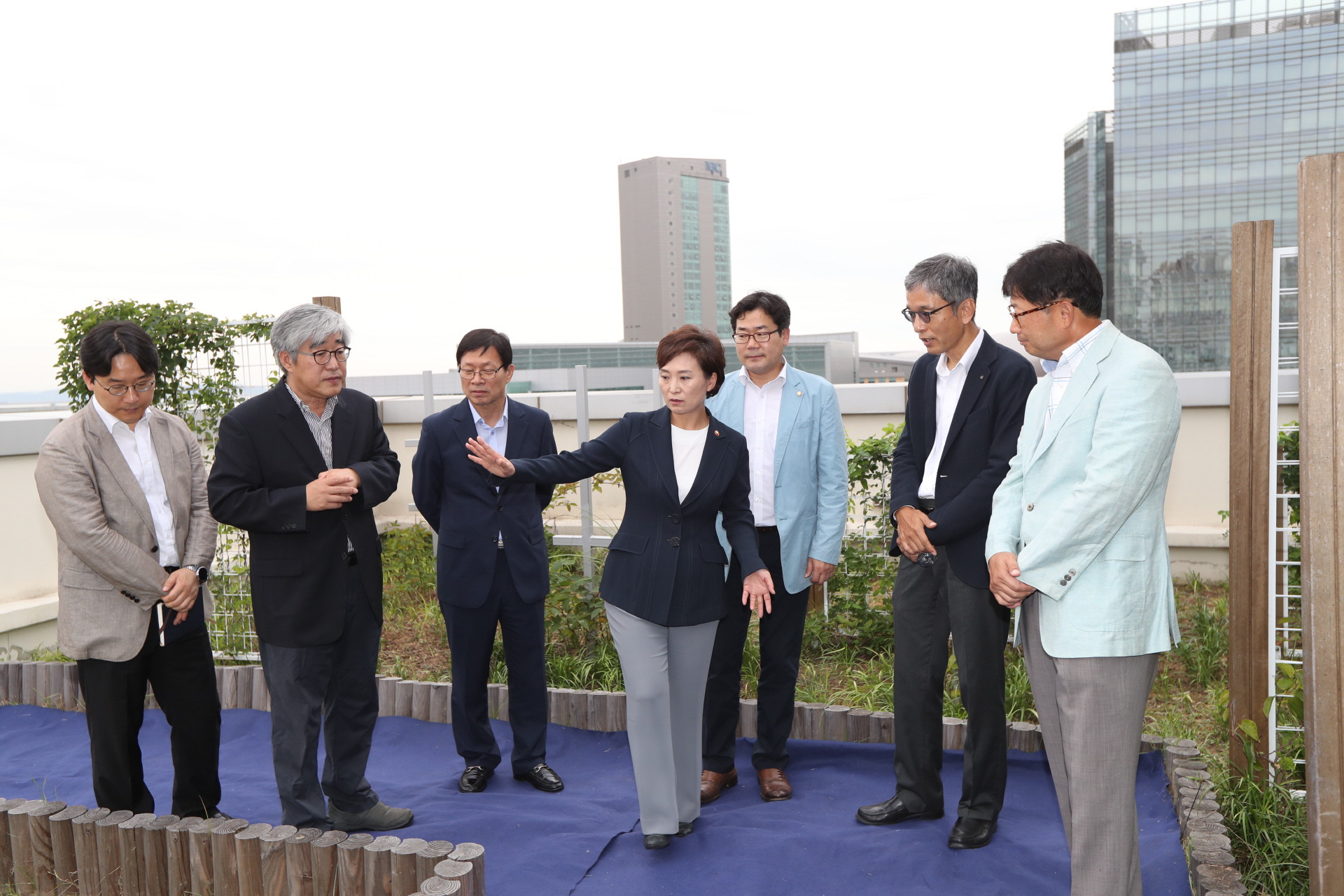 김현미장관, 송도 스마트시티 센터 방문 - 포토이미지