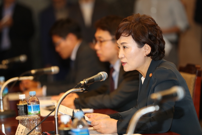 김현미장관, 건설 및 주택업계 간담회 주재 - 포토이미지