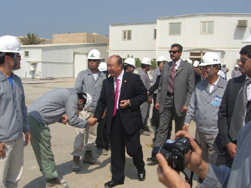 쿠웨이트 공공사업부장관 면담 (2008/08/29) - 포토이미지