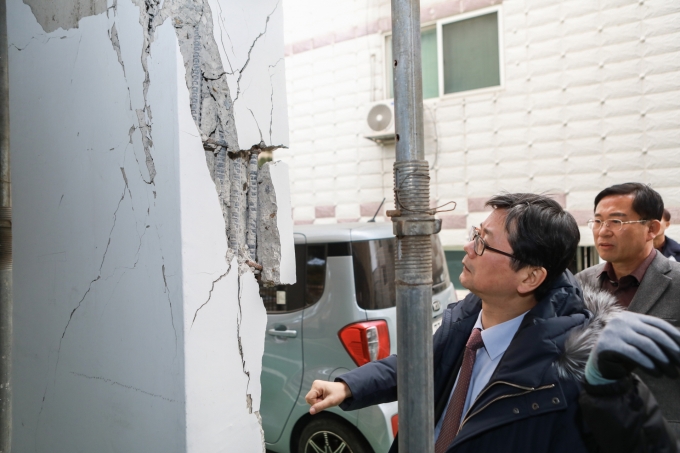 손병석차관 포항지진현장 방문 - 포토이미지