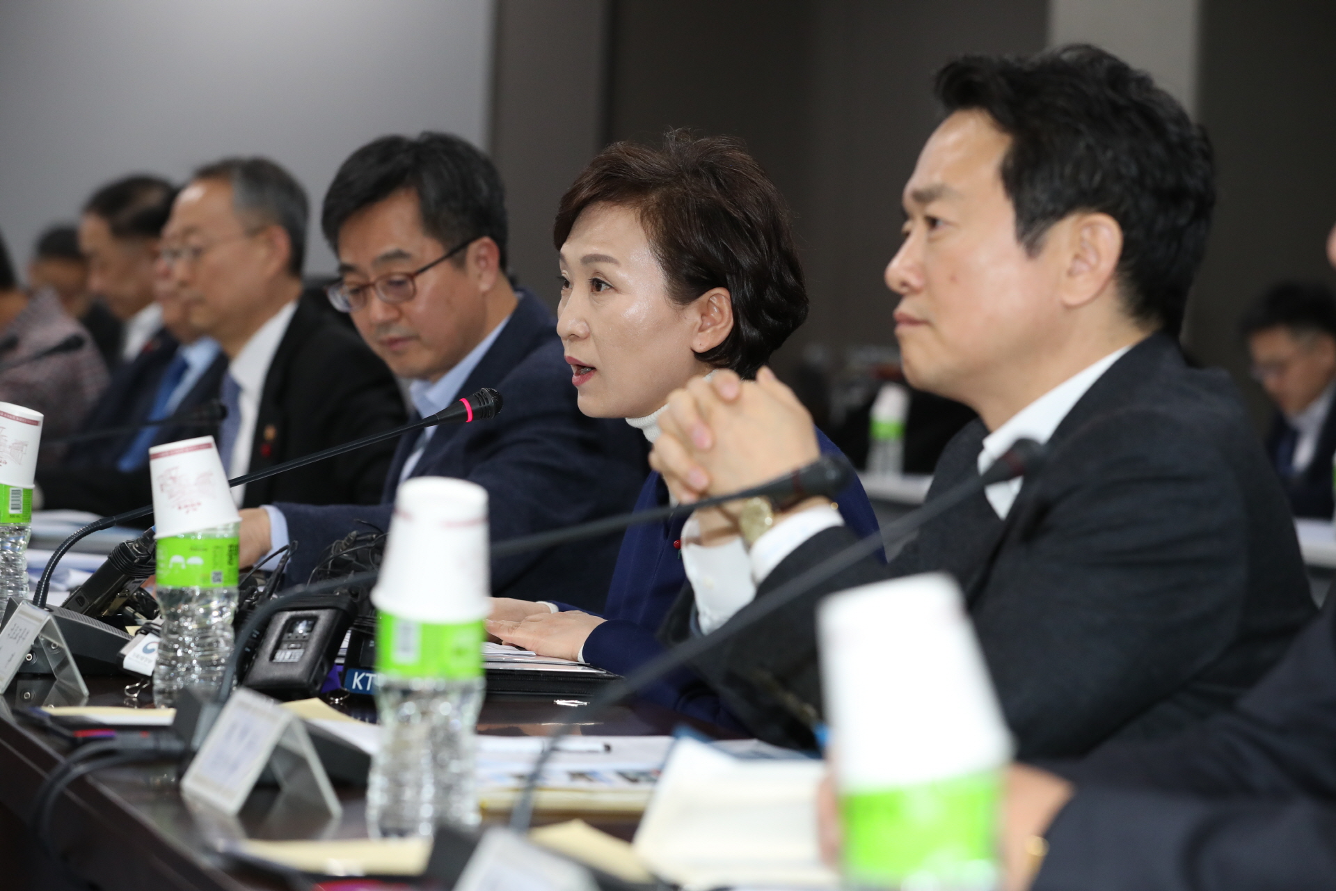 판교 제2테크노밸리 기업지원허브 방문 및 확대 경제장관회의 개최 - 포토이미지