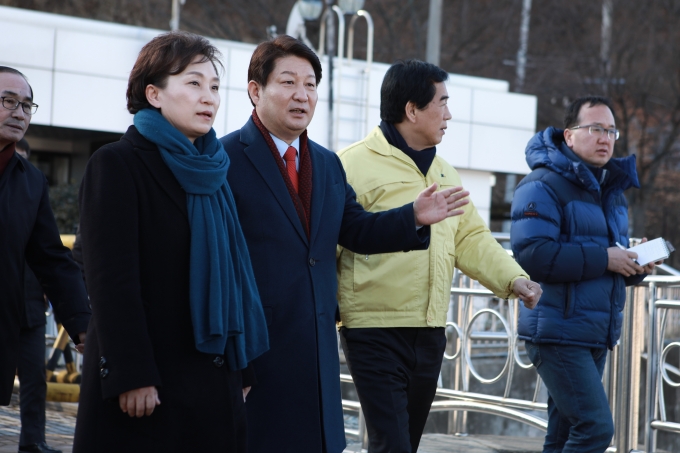김현미 장관, 운문댐 현장점검 - 포토이미지