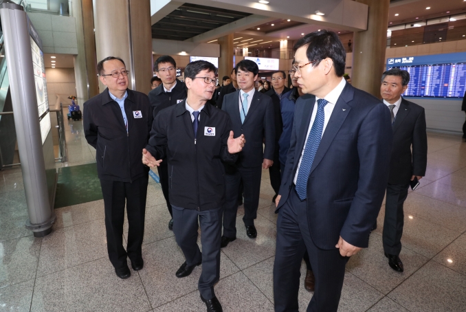 손병석차관, 설기술연구원 인천공항 찾아 화재안전 관련 기술 개발 현황 및 시설물 점검 - 포토이미지