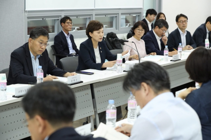 김현미 장관, 주거정책심의위원회 참석 - 포토이미지