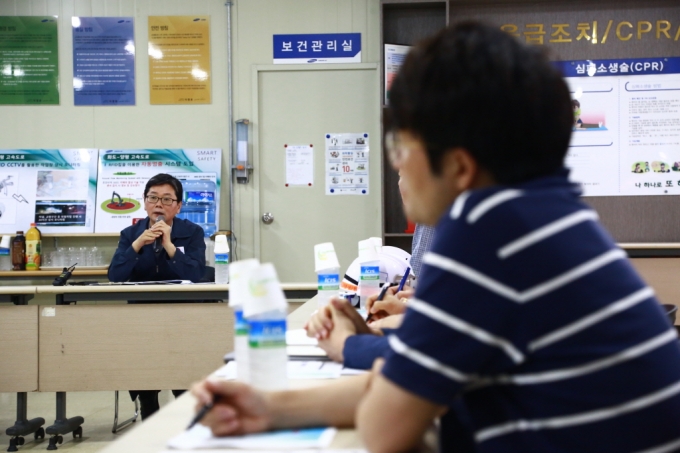 손병석 차관, 대형 건설현장 합동점검 현장 방문