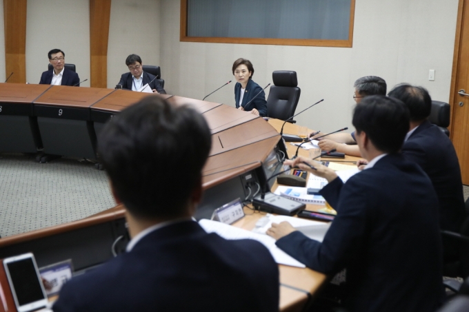 김현미 장관, 철도안전 현장점검 - 포토이미지