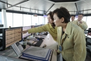 김현미 장관, 태풍 대비 인천공항 현장 - 포토이미지