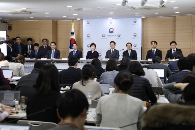 김현미 장관, 제2차 수도권 주택공급 계획 및 수도권 광역교통망 개선방안 발표 및 업무협약 체결 - 포토이미지