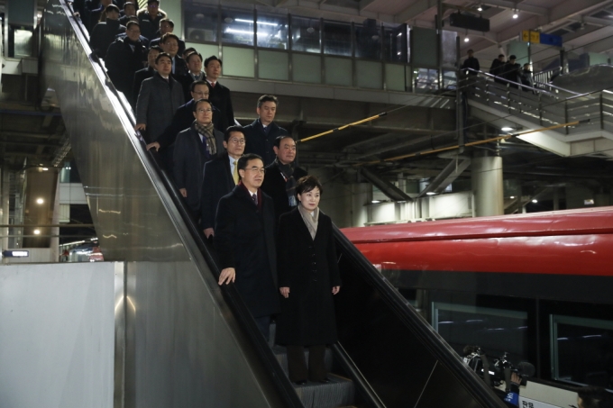 동 서해선 철도 도로 연결 및 현대화 착공식 - 포토이미지