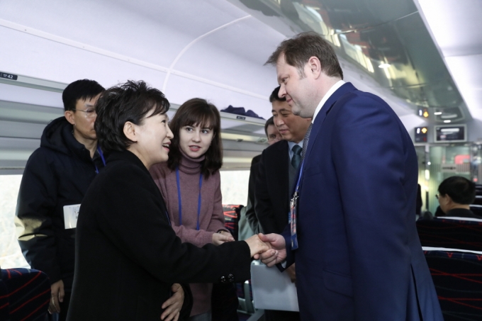 동 서해선 철도 도로 연결 및 현대화 착공식 - 포토이미지