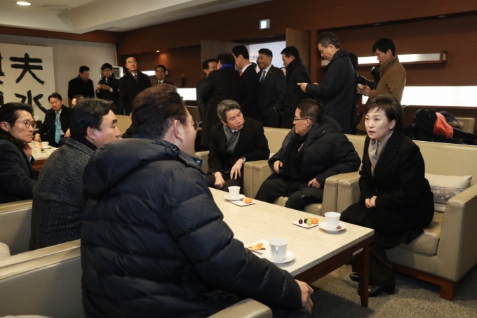 동 서해선 철도 도로 연결 및 현대화 착공식 - 포토이미지