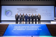 김현미 장관, ICAO 항공운송심포지엄 및 국제항공협력콘퍼런스 2019 개회식 참석
