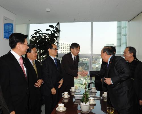 국가 건축정책위원회 사무실 현판식 (2009/01/20) - 포토이미지