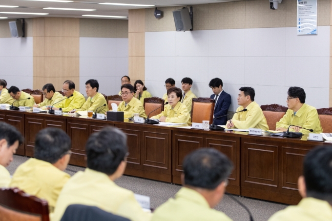 김현미 장관, “안전 최우선 가치…국민 불안 없는 실전적 재난 대비” 강조 - 포토이미지