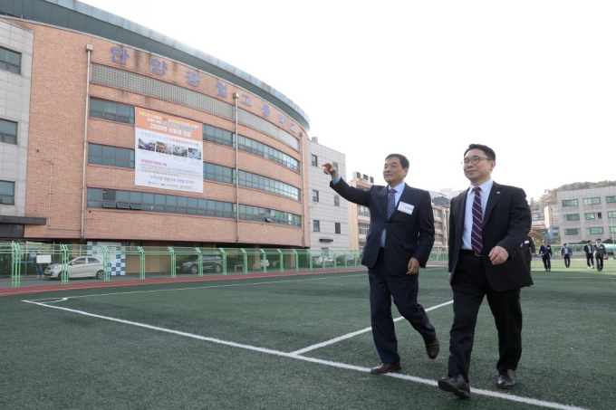 박선호 차관, 안양공고 방문 - 포토이미지