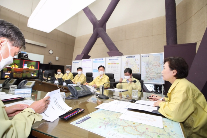 김현미 장관, “피해시설 신속복구·예방에 만전 기해야”