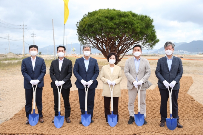 김현미 장관, 부산 스마트시티 시범도시 현장점검 - 포토이미지