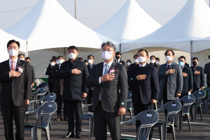 익산-대야 복선전철 및 군장산단 인입철도 개통식 - 포토이미지