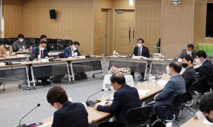 변창흠 장관 국토교통부 국토연구원 정책연구협의회 - 포토이미지