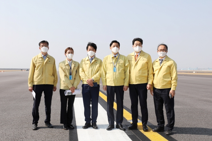 황성규 2차관 인천공항 현장점검 - 포토이미지