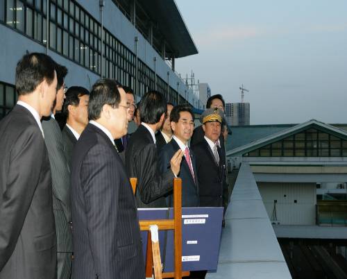 부산항만공사, KTX 현장 방문 - 포토이미지