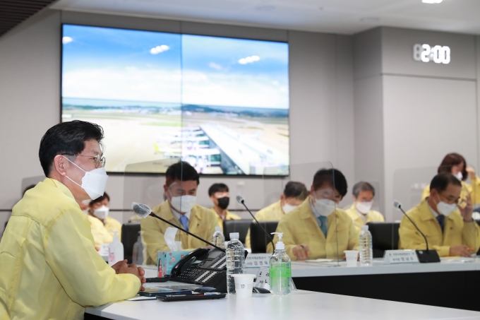 노형욱 장관, 인천공항 찾아 ‘항공산업 재도약·국민안전’ 강조 - 포토이미지