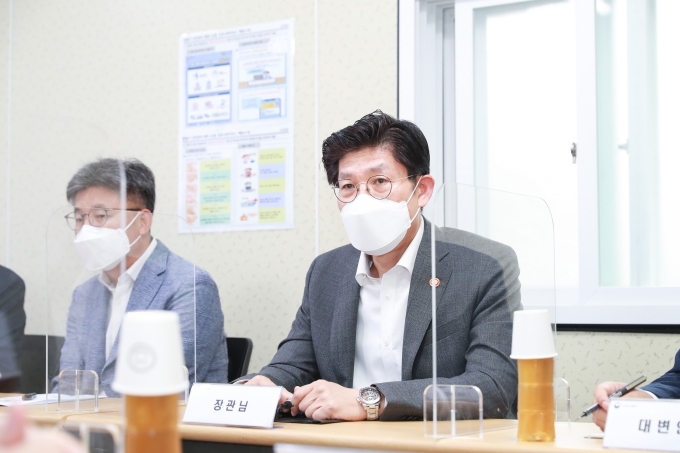 노형욱 장관 택배현장 찾아 - 포토이미지