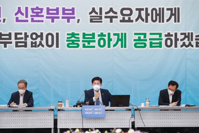 국토부 노형욱 장관, 출입기자단 간담회 - 포토이미지