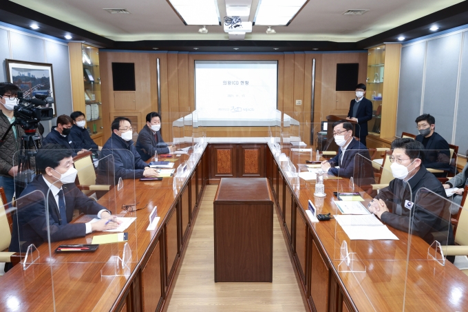 국토부 장관 물류센터 현장점검 - 포토이미지