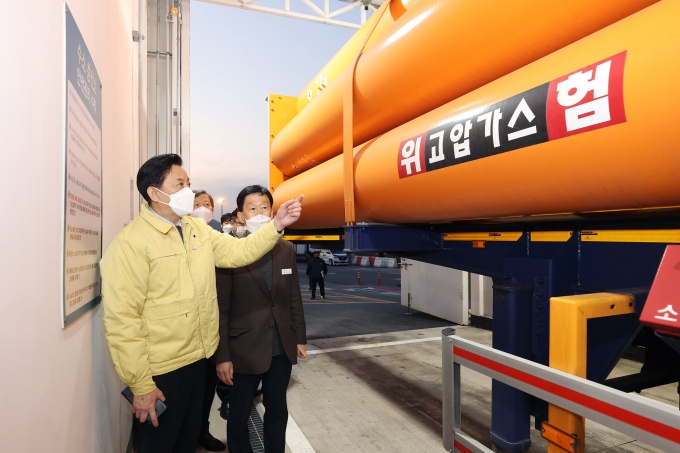 황성규 2차관, 하남드림휴게소 현장방문 - 포토이미지
