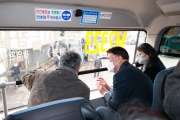대광위원장, 2층 광역전기버스 현장 점검