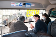 대광위원장, 2층 광역전기버스 현장 점검 - 포토이미지