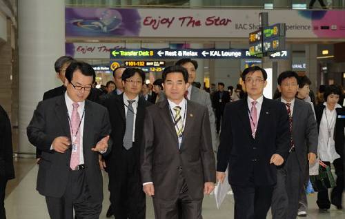 인천 국제공항 순시