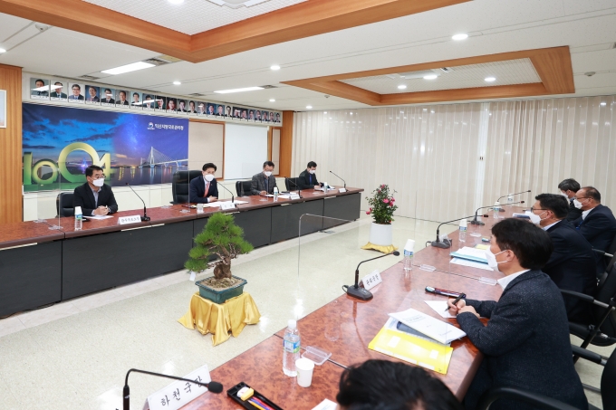 국토부 장관, 익산국토청 점검 - 포토이미지