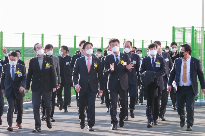 새만금 육상태양광 발전사업 준공식 - 포토이미지