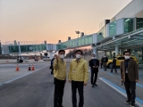 국토부 제2차관, 청주국제공항 점검 - 포토이미지